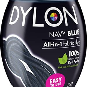 DYLON-Washing-Machine-Fabric-Dye-Pod-for-Clothes-Soft-Furnishings-350g--Navy-Blue-0